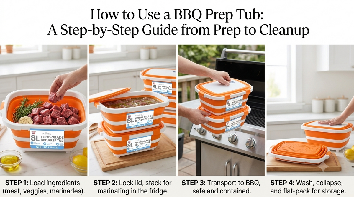 How to Use a BBQ Prep Tub: A Step-by-Step Guide from Prep to Cleanup