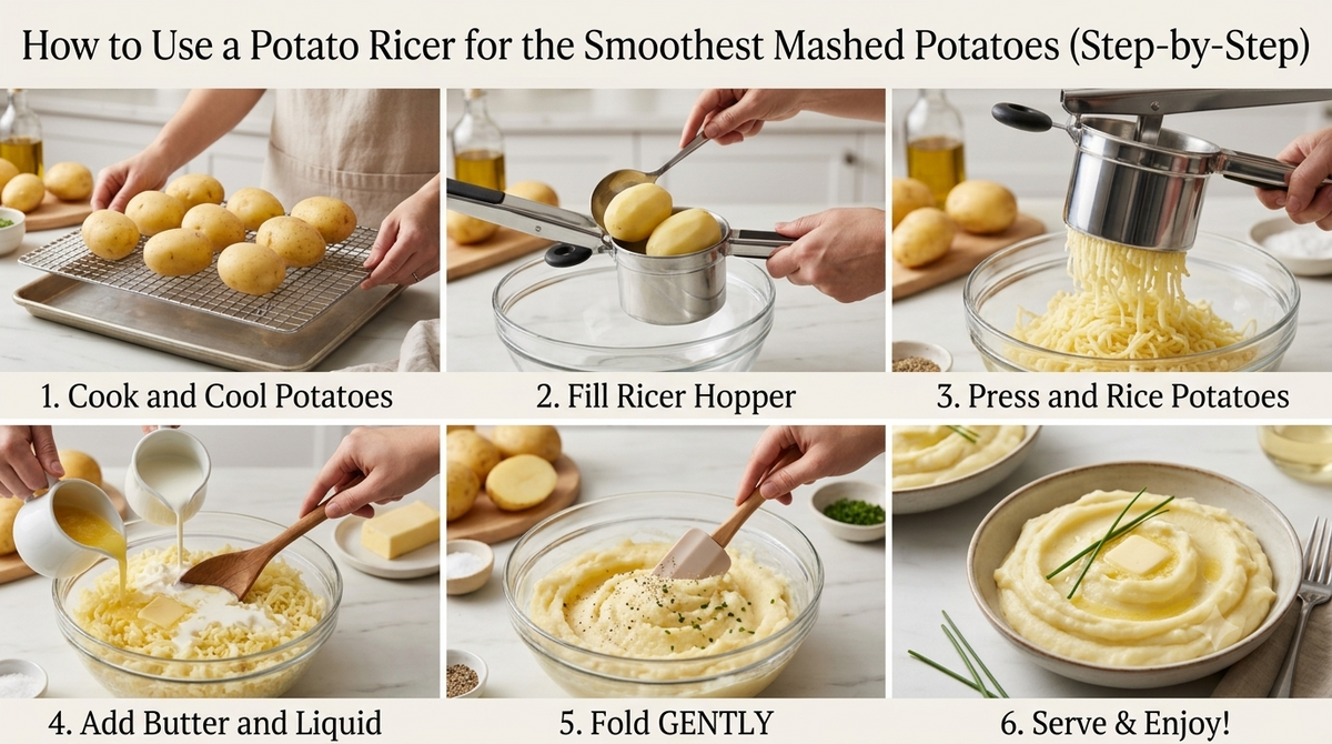 How to Use a Potato Ricer for the Smoothest Mashed Potatoes (Step-by-Step)