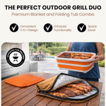 16L BBQ Tub+ Blanket (Orange)