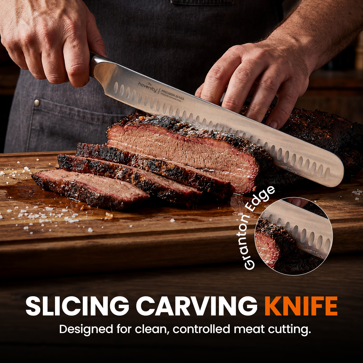 knife set for slicing brisket